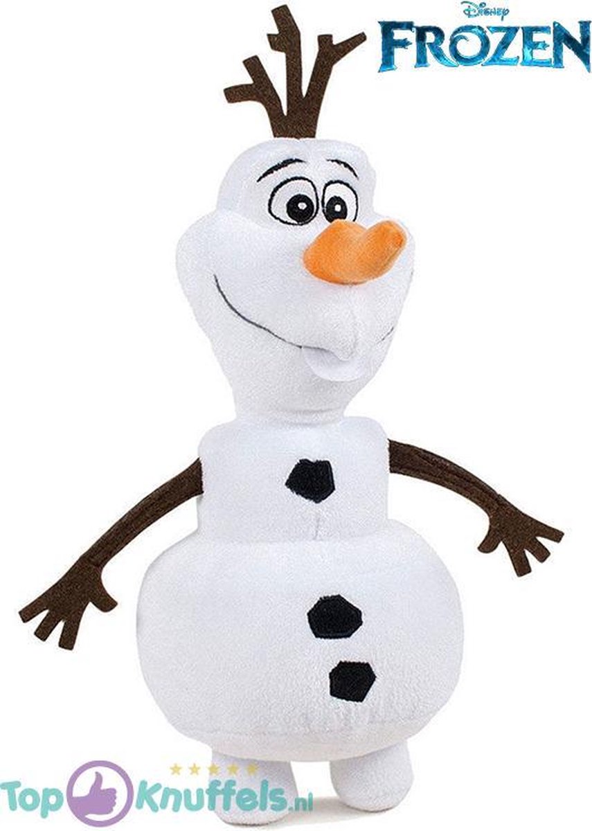 Disney Frozen Olaf XXL Pluche Knuffel 65 cm | Disney Frozen Olaf Plush Toy | Disney Frozen Olaf Peluche Knuffel | Disney Frozen Olaf Pluche Knuffel voor kinderen | Disney plush peluche